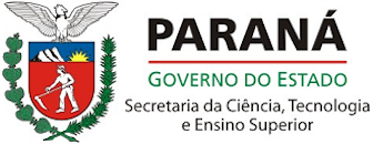 Logo da Secretaria de Ciência, Tecnologia e Ensino Superior do Governo do Estado do Paraná